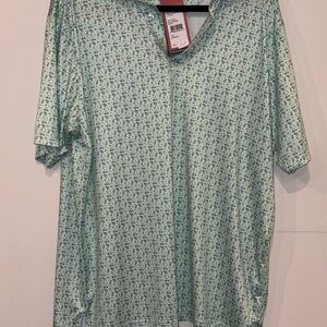 Southern Marsh Light Blue Patterned Tee